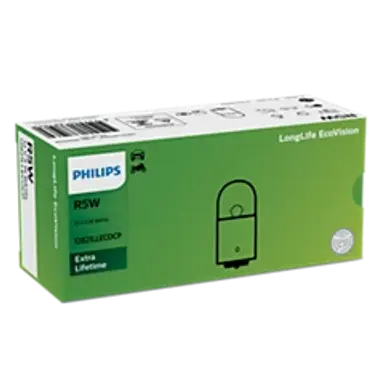 LAMPARA R5W LONGLIFE ECOVISION 12V5