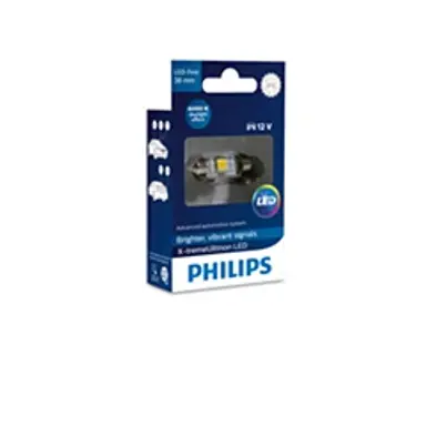 128596 LED 6000K 12V 1W 10.5X3