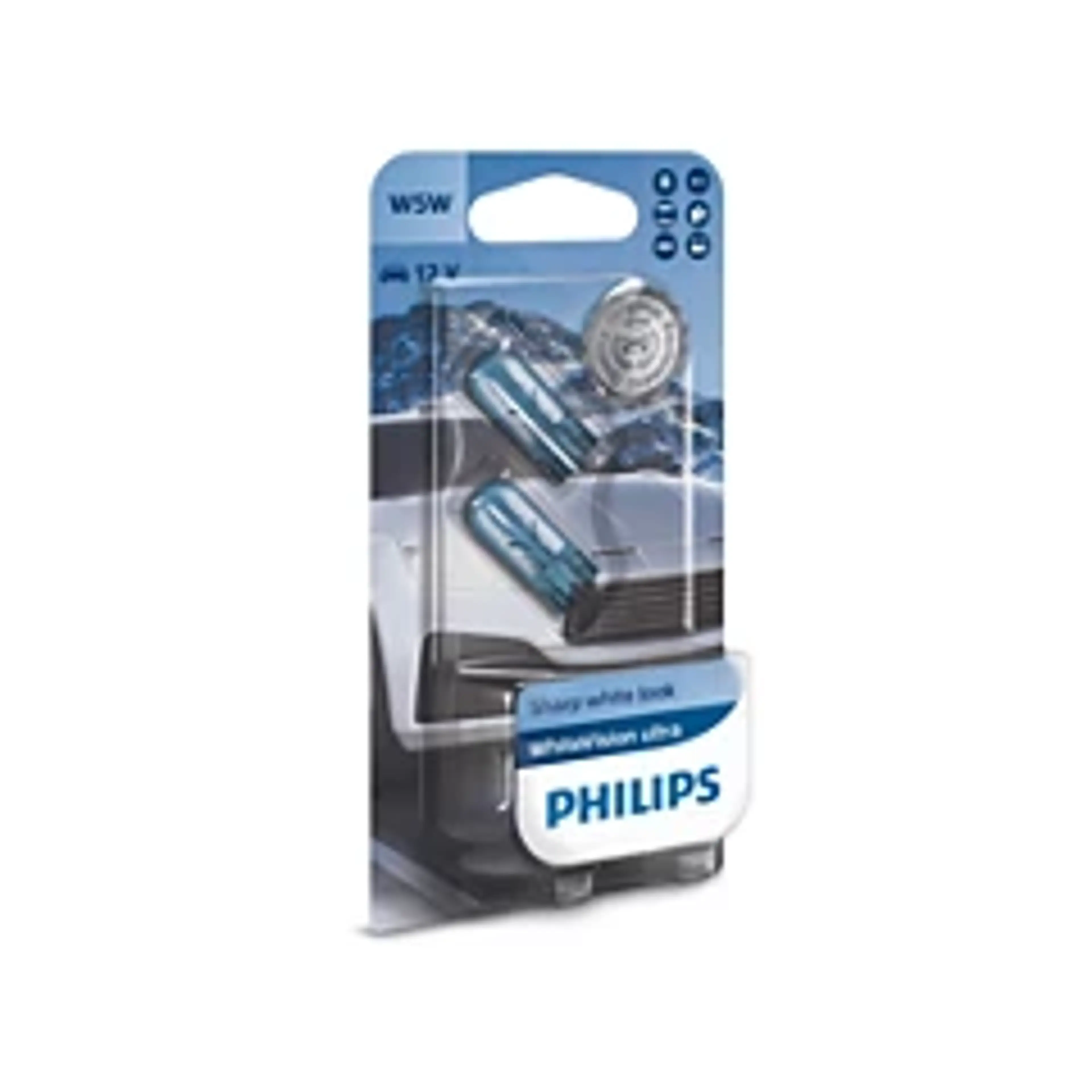 LAMPARA W5W WHITEVISION ULTRA 12V5W