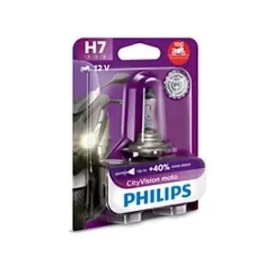LAMPARA H7 CITYVISION MOTO  12V55W 