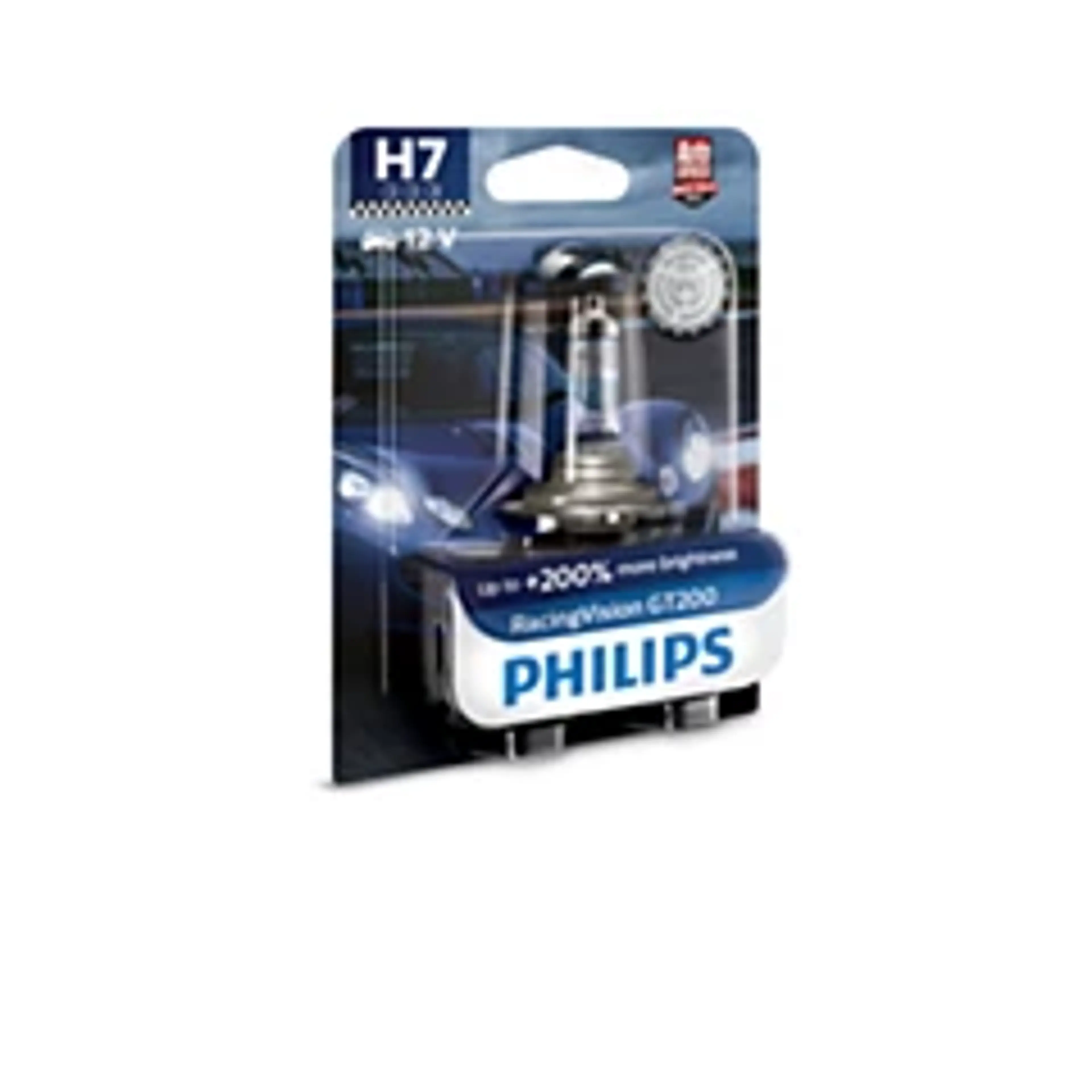 LAMPARA H7 RACINGVISION GT200 12V55