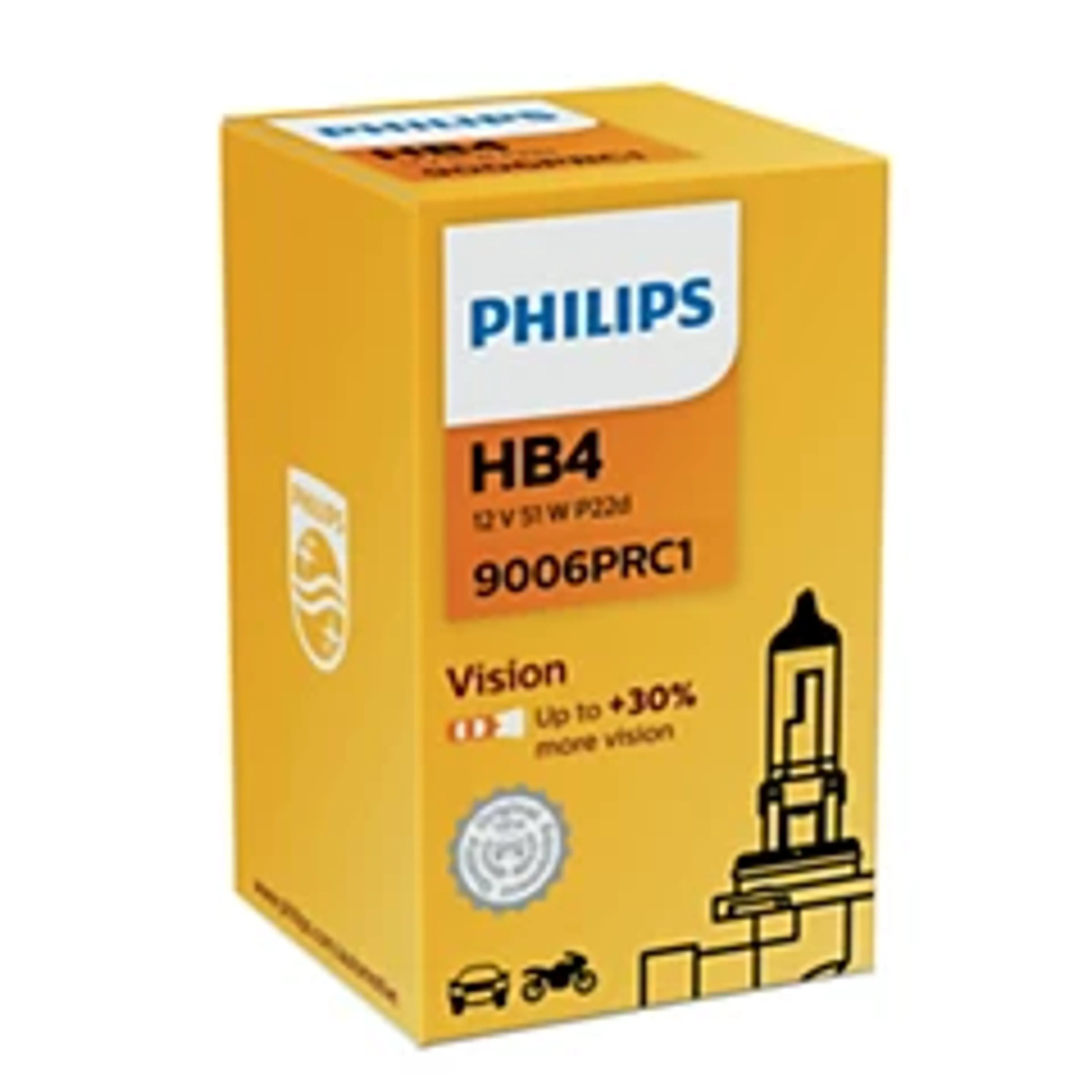 LAMPARA HB4 VISION 12V51W P22D