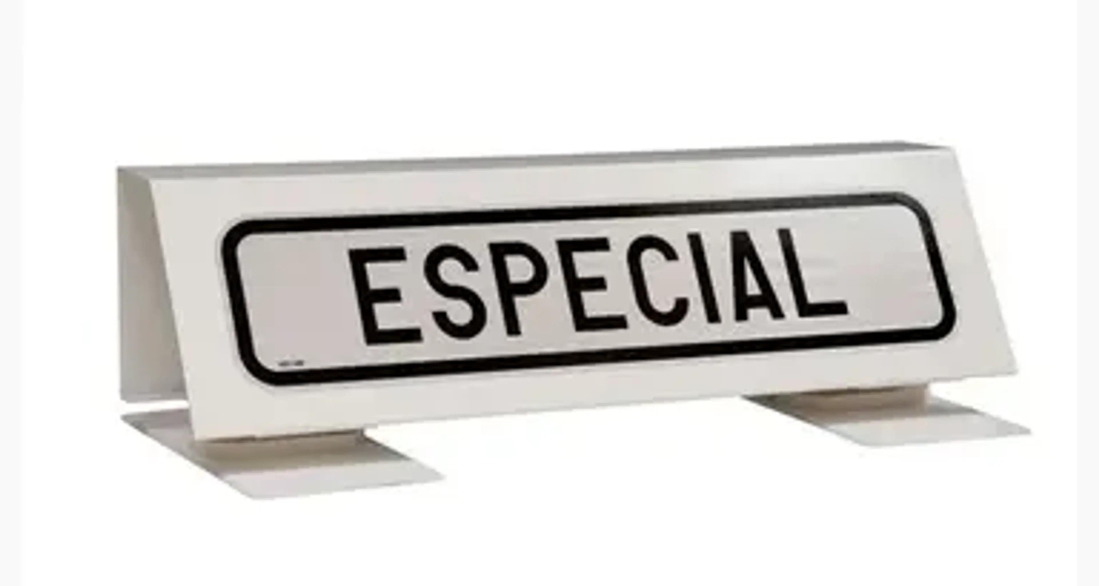 CARTEL AVISADOR VEH.ACOM.S/LUZ