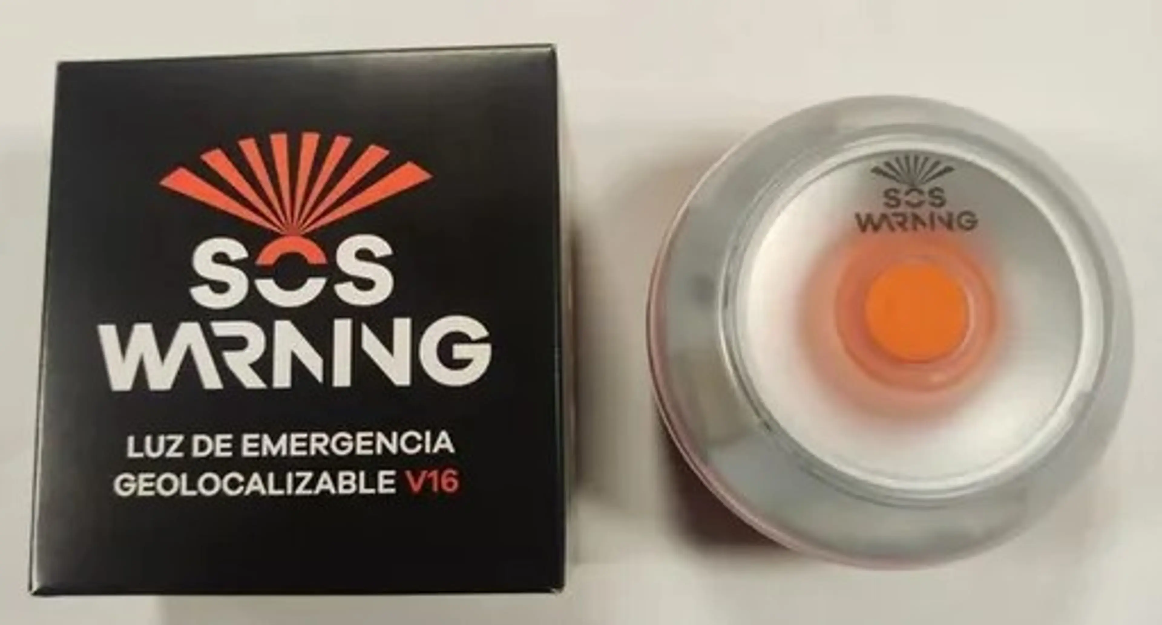 SOS WARNING BALIZA GEOLOCALIZABLE