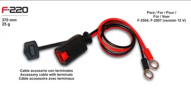 CABLE TERMINALES F2504/F2507