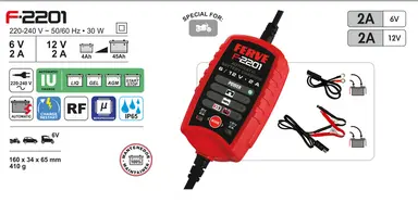 CARGADOR DE BATERIAS GEL