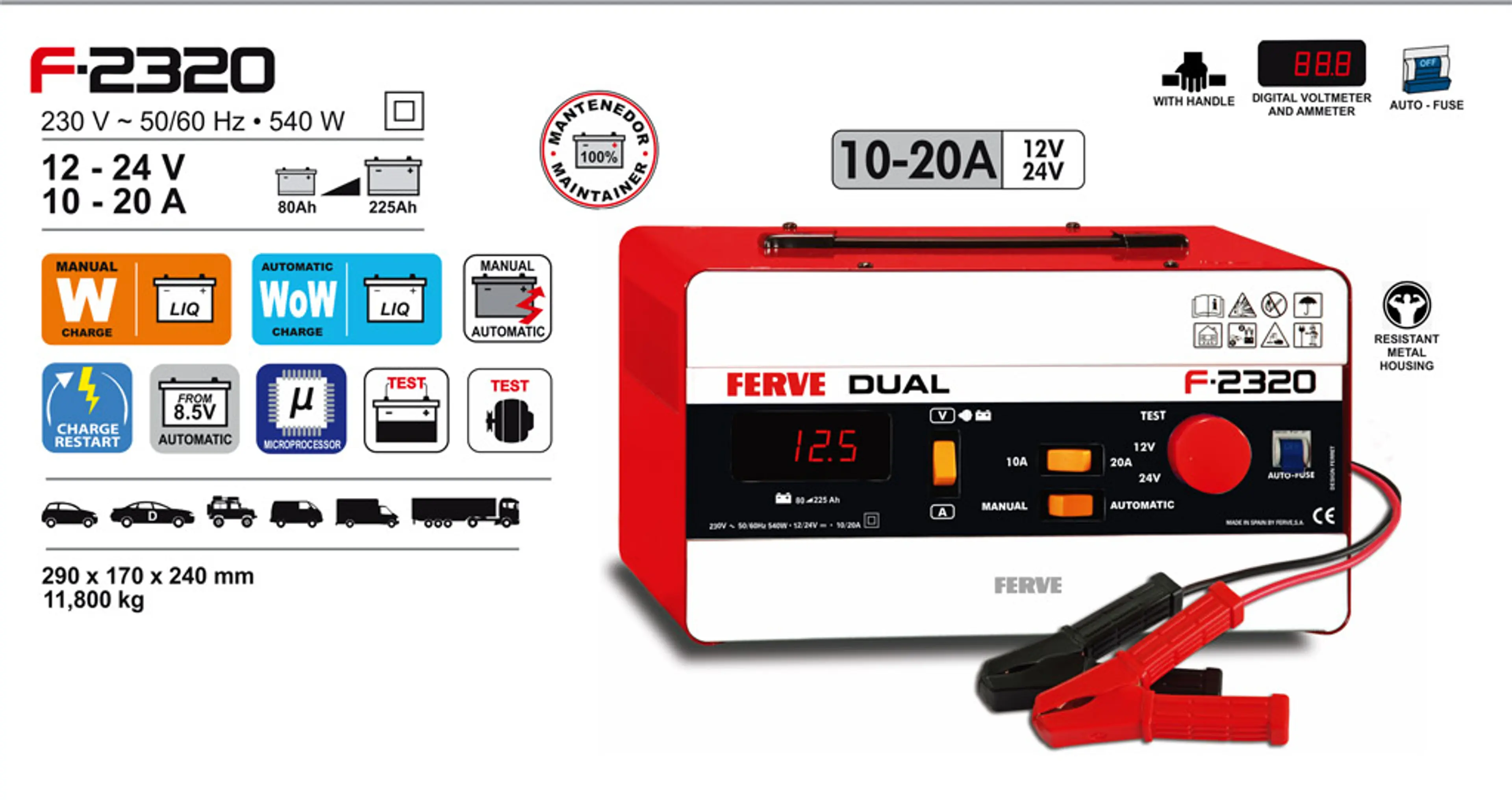 80 AH     -     225 AH