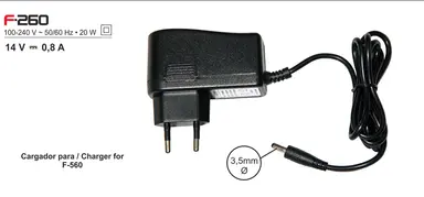 CARGADOR PARA F-560