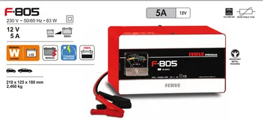 CARGADOR BATERIAS 12V 5A