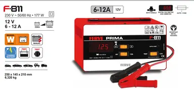 CARGADOR BATERIAS 6-12V 6-12A