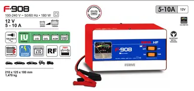 CARGADOR DUAL 12V 4-8A