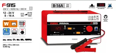 CARGADOR DE BATERIA 6-12-24V.