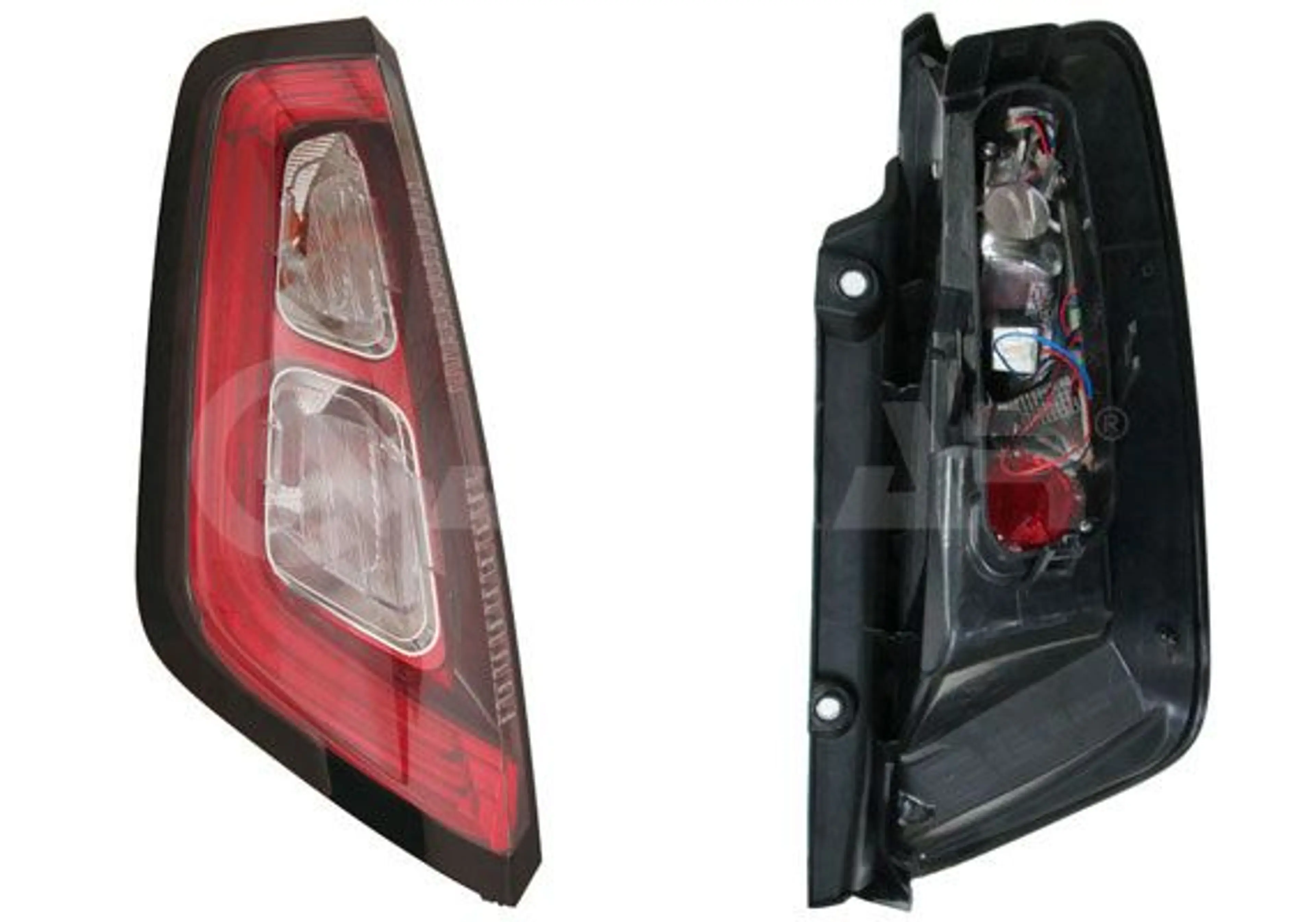 IZQUIERDO,PILOTO TRASERO,SIN PORTAL