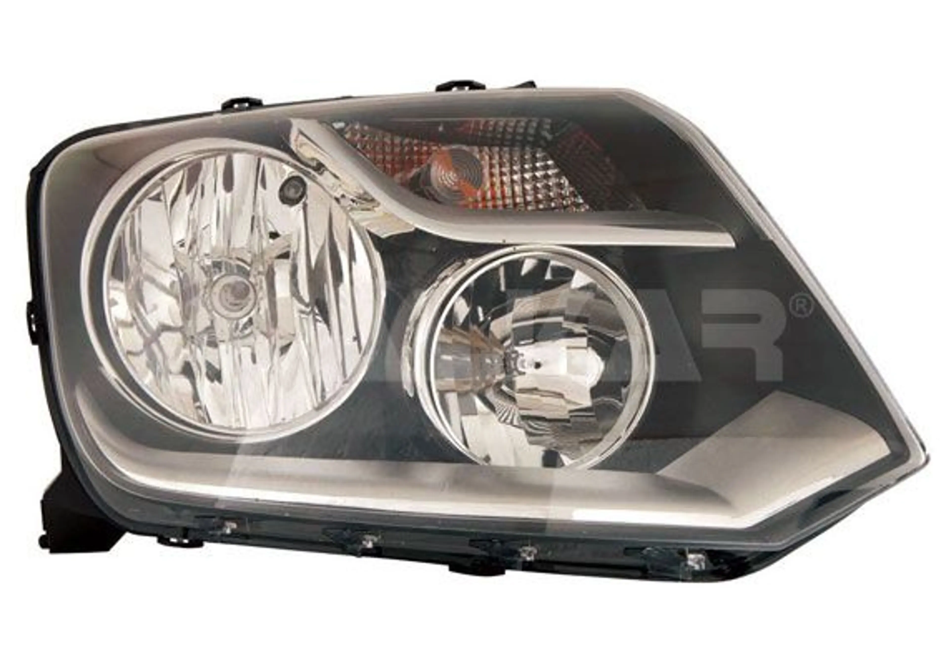 DERECHO,FARO,MANUAL, NEGRO, H1, H7,