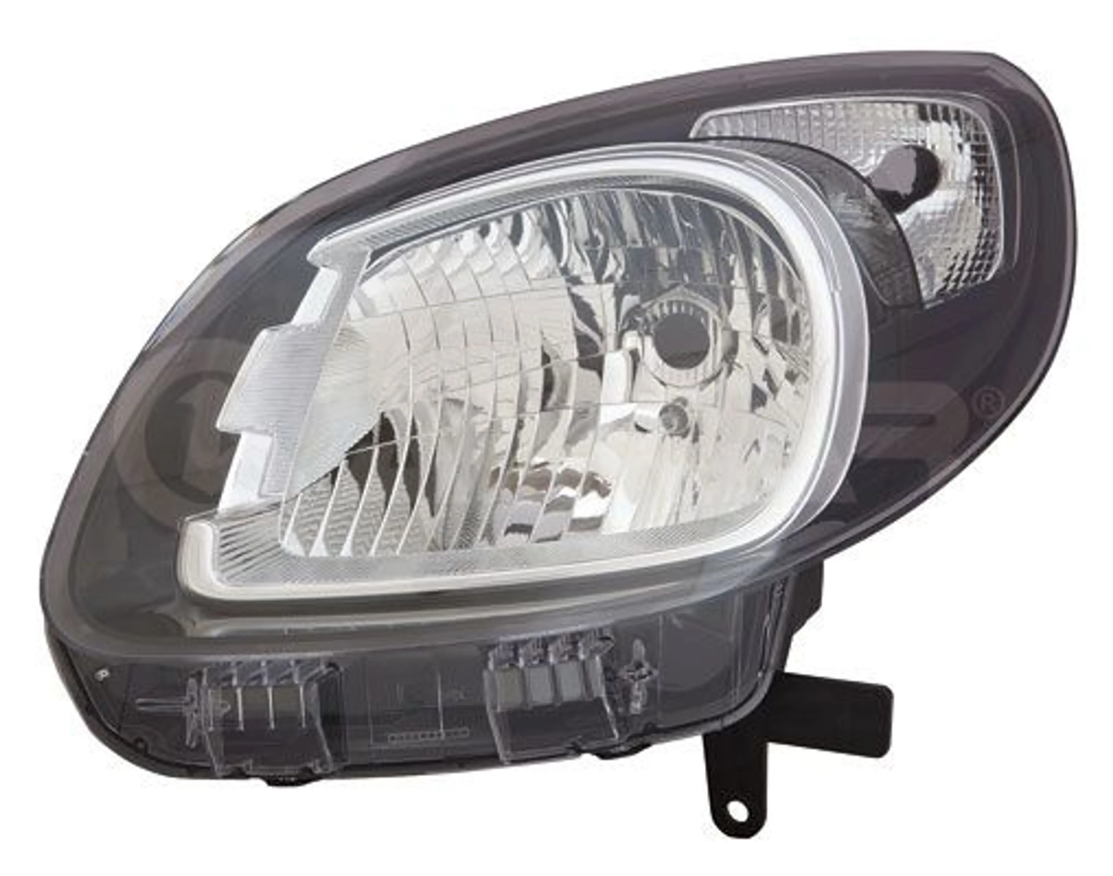 RN KNGO  2013ON  HEAD LAMP BLACK LH
