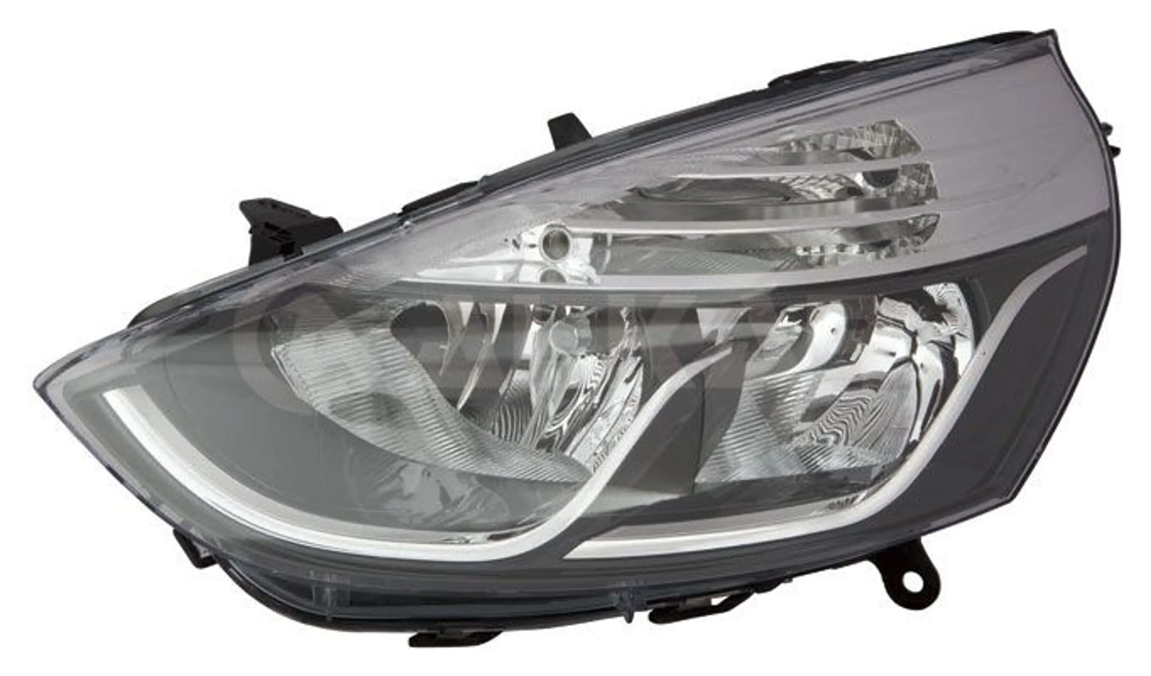 RN CLO  2012ON  HEAD LAMP CHROME LH