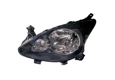 IZQUIERDO,FARO,ELÉCTRICO, NEGRO, H4