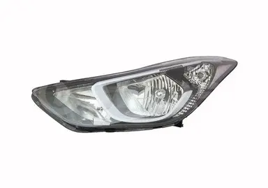 IZQUIERDO,FARO,ELÉCTRICO, NEGRO, H7