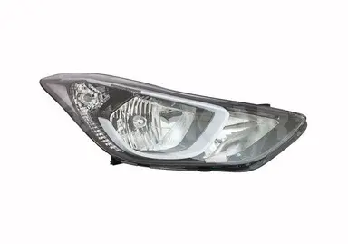 DERECHO,FARO,ELÉCTRICO, NEGRO, H7, 