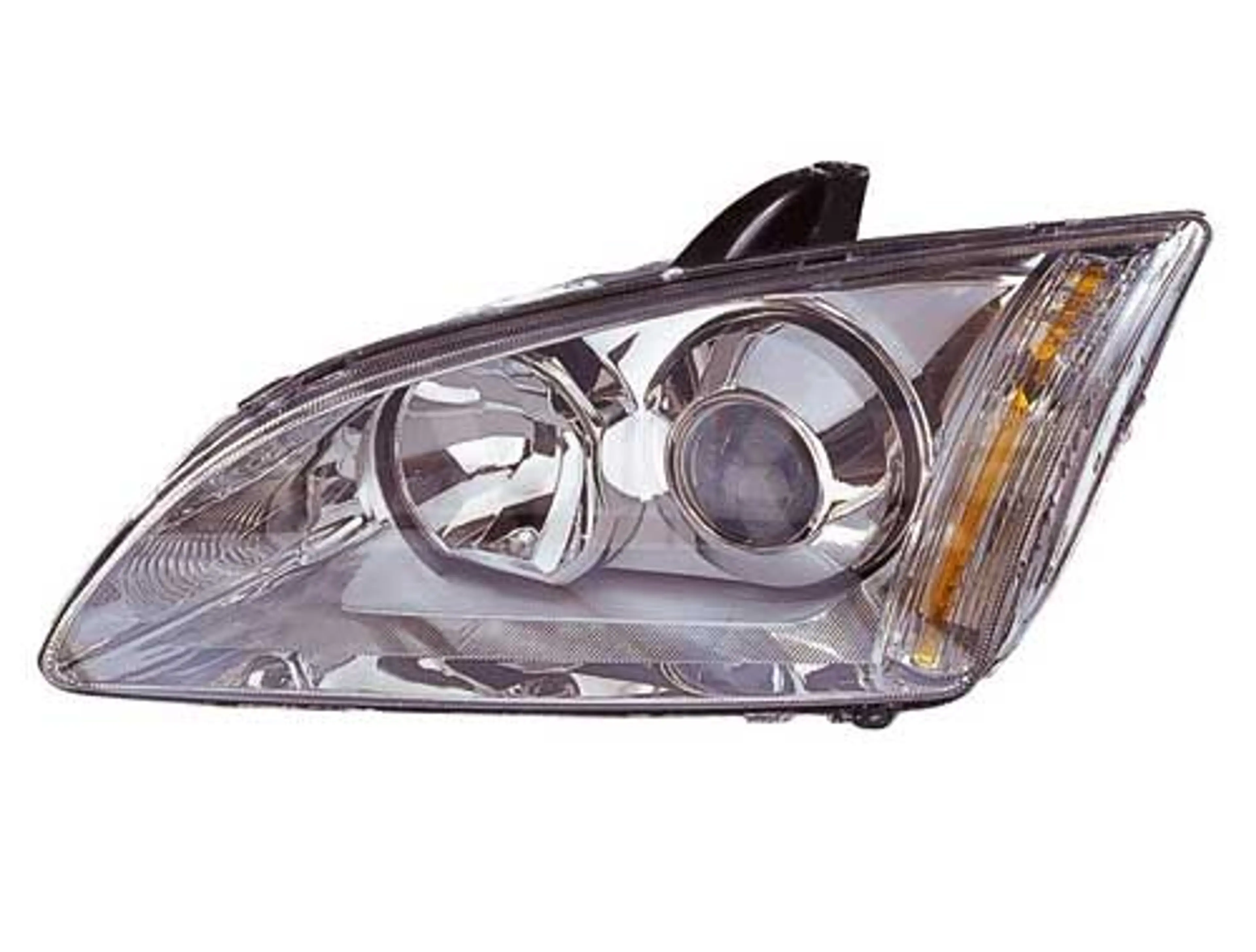 DERECHO,FARO,ELÉCTRICO, CROMADO, H1