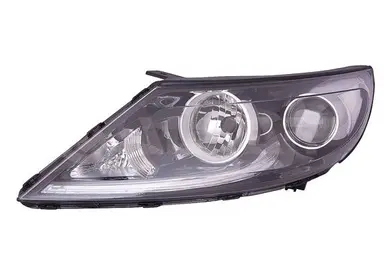 IZQUIERDO,FARO,ELÉCTRICO, NEGRO, LE