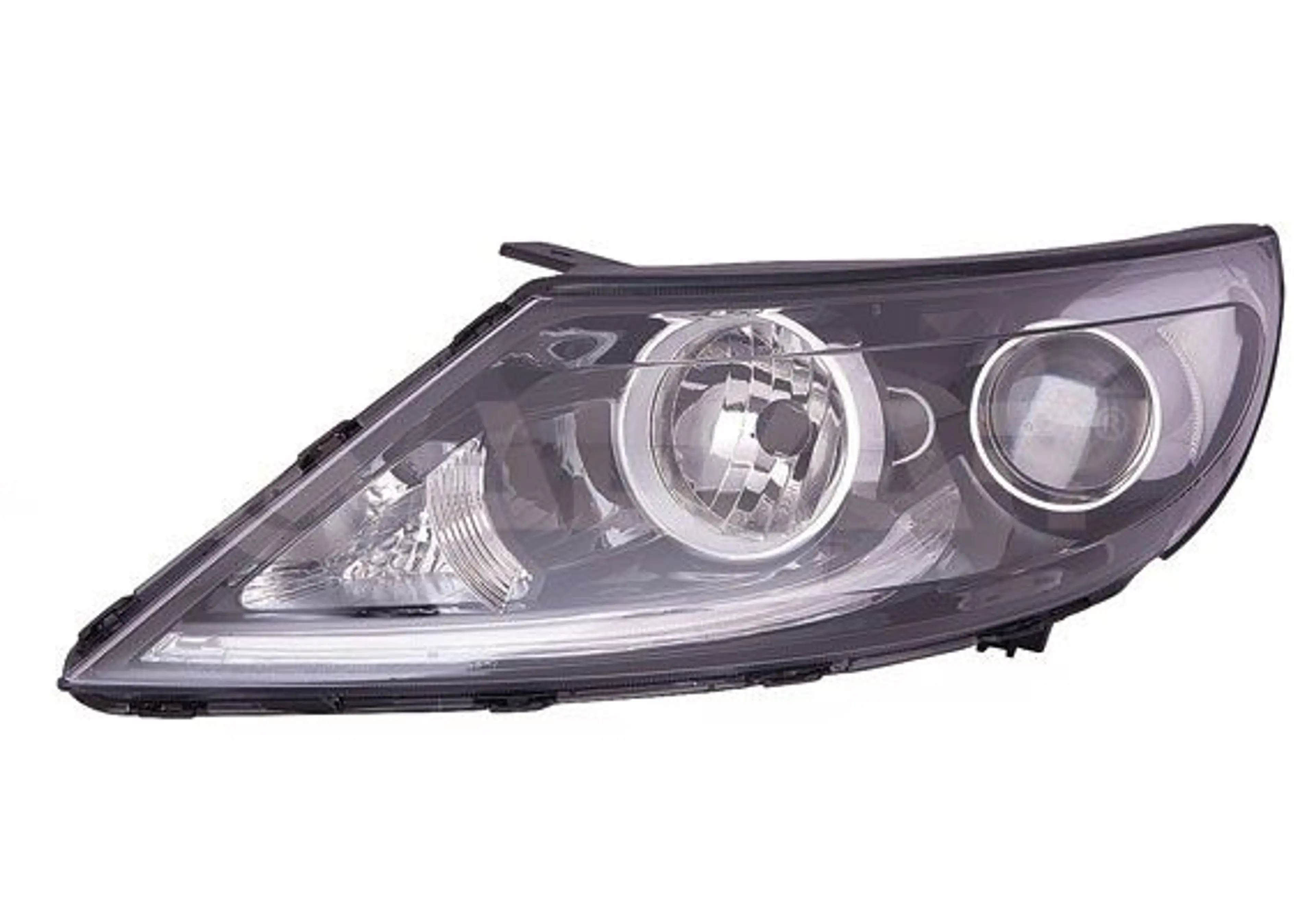 IZQUIERDO,FARO,ELÉCTRICO, NEGRO, LE