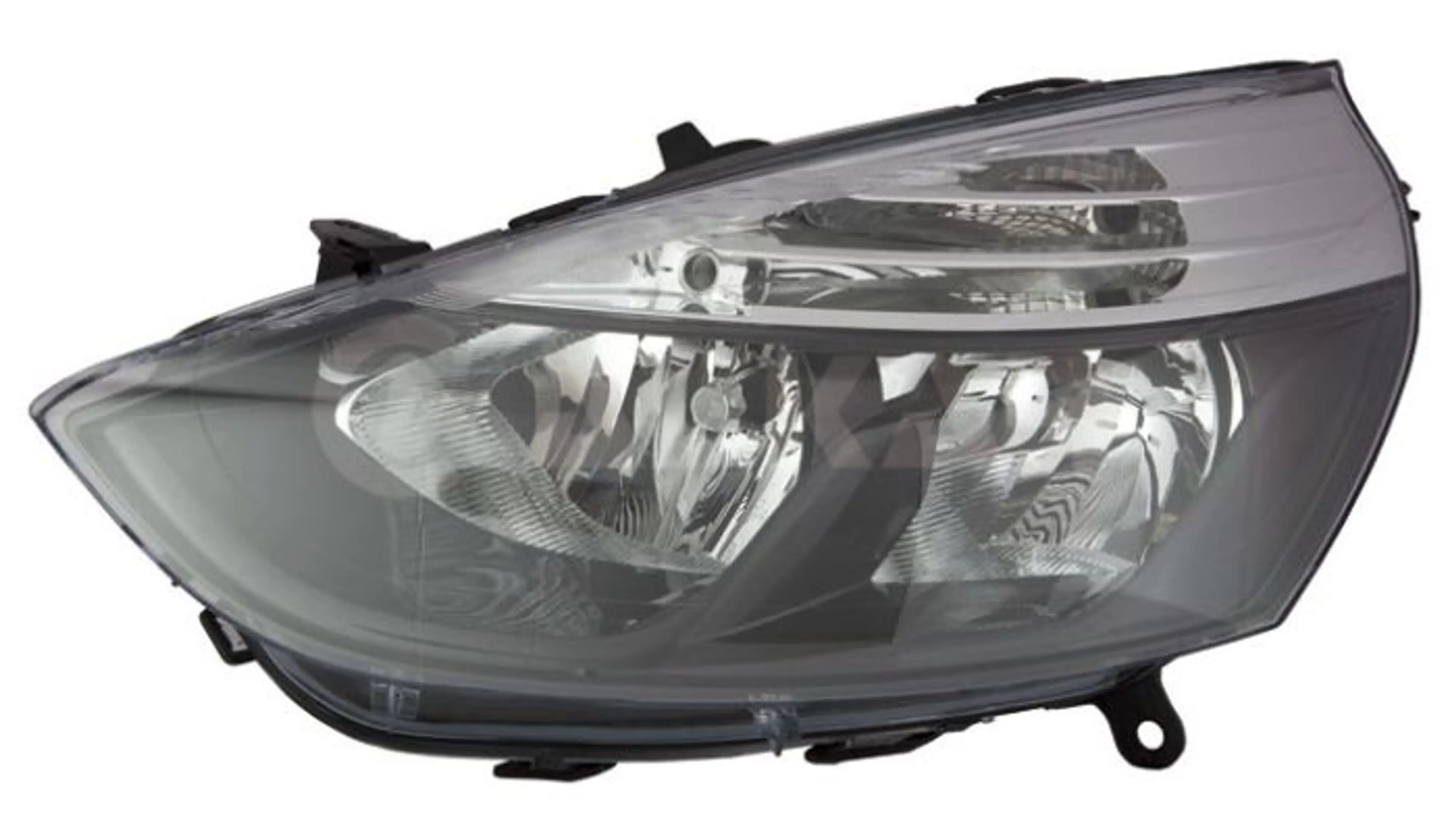 RN CLO  2012ON  HEAD LAMP BLACK LHD