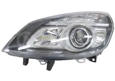 IZQUIERDO,FARO,ELÉCTRICO, NEGRO, H1