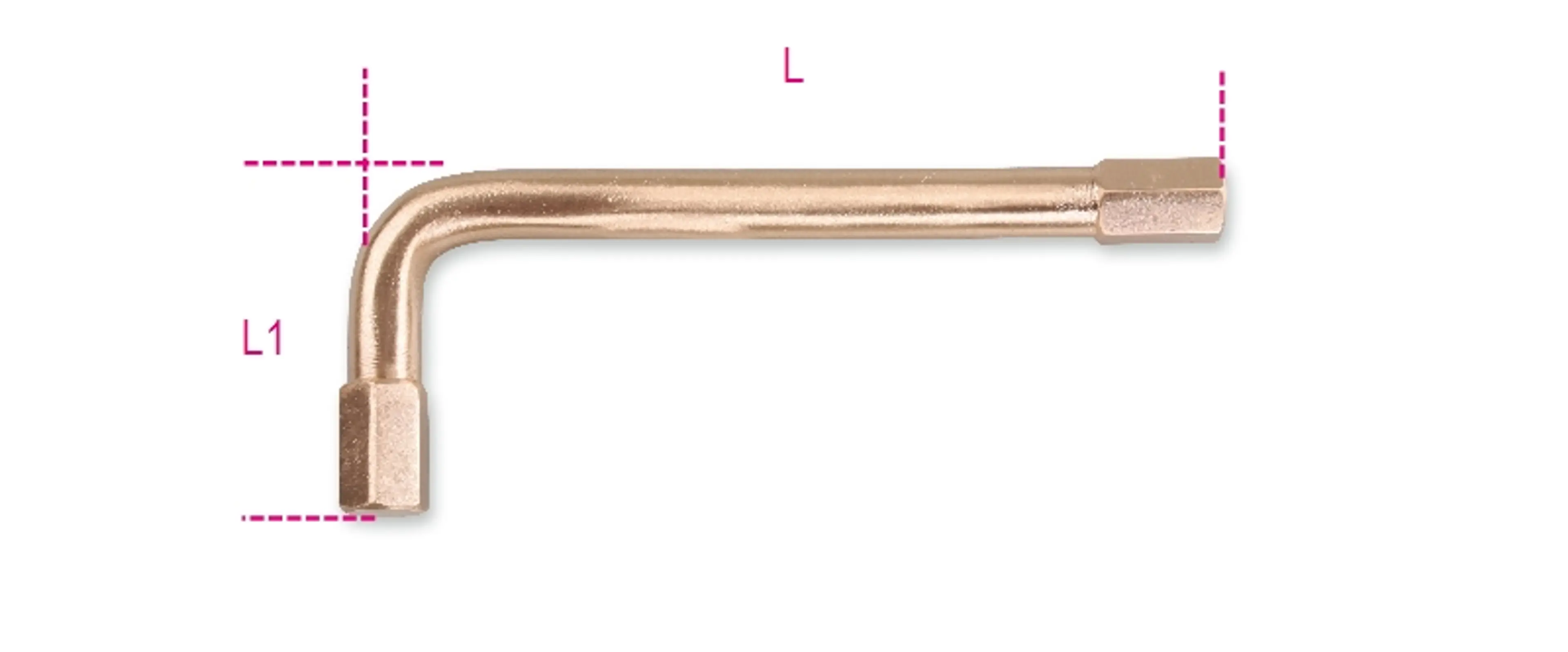 96BAF-AS 3/32-LL MACHO HEX ACOD. AN