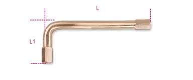 96BAF-AS 3/8-LL MACHO HEX ACOD. ANT