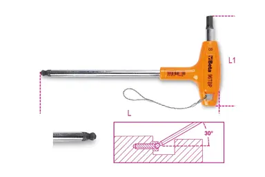 96TBP-HS 4-LLAVES MACHO HEX ACOD.ES