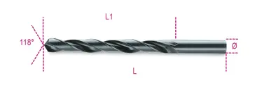 410 2,75-BROCAS CORTA ACERO HSS CIL