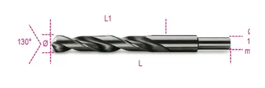 412A 18,50-BROCAS CORTA HSS RECT.BR