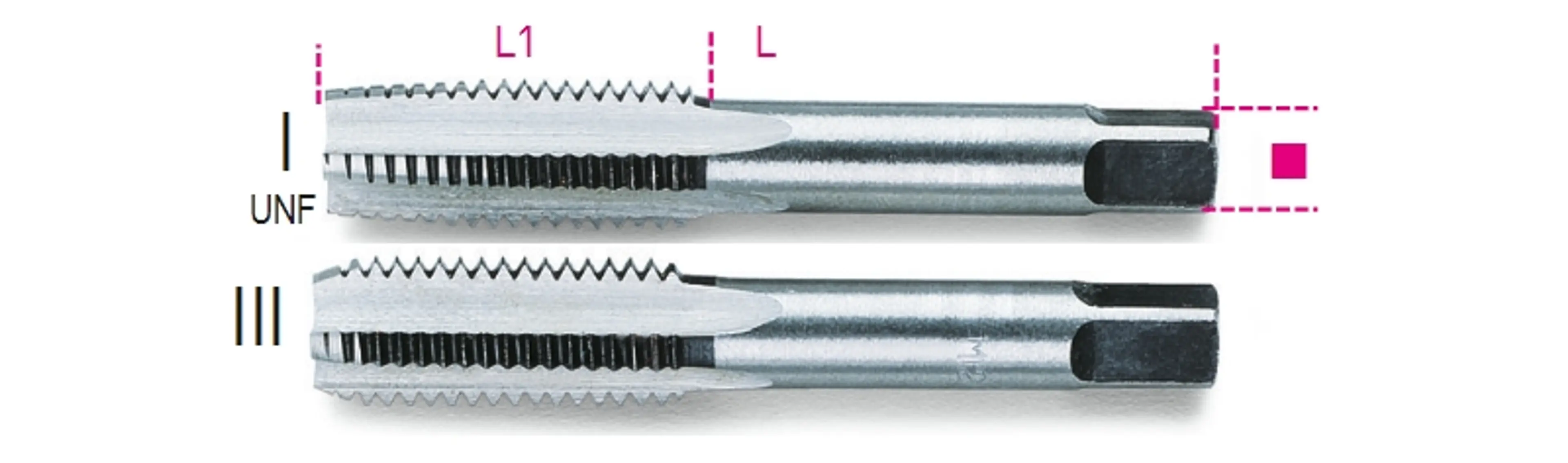 433ASF 1/4-2 MACHOS PASO FINO UNF C