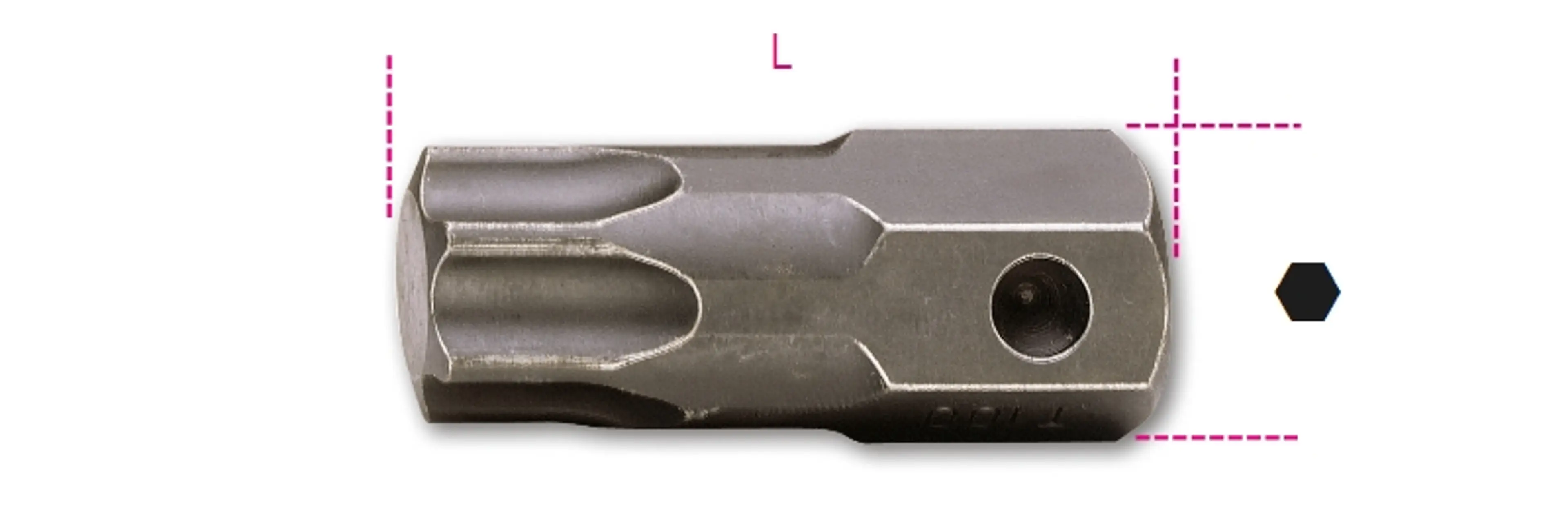 727/ES22TX T100-PUNTA MACHO TORX® 2