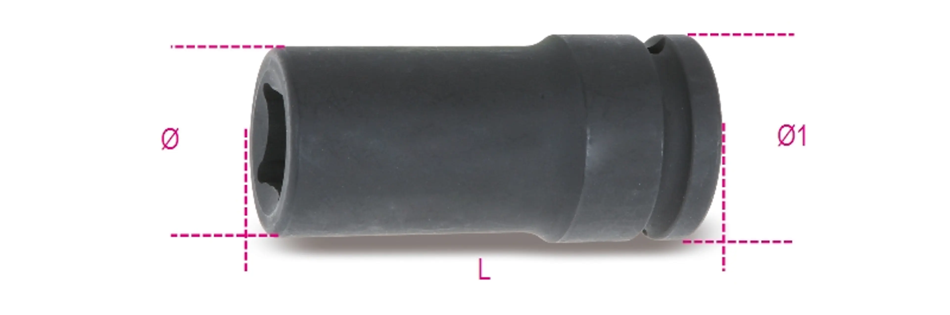 728LQ 21-LLAVE DE VASO DE IMPACTO, 