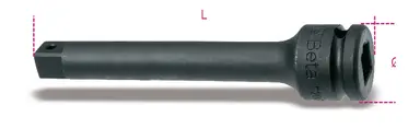 728/22L-ALARGADERA CUADRADO 3/4"