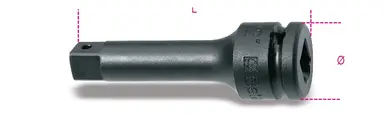 729/21L-ALARGADERA CUADRADO 1"