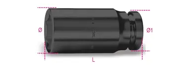 730L 100-LLAVES DE VASO DE IMPACTO 