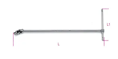 910/40-MANGO ARTICULADO MACHO 3/8" 