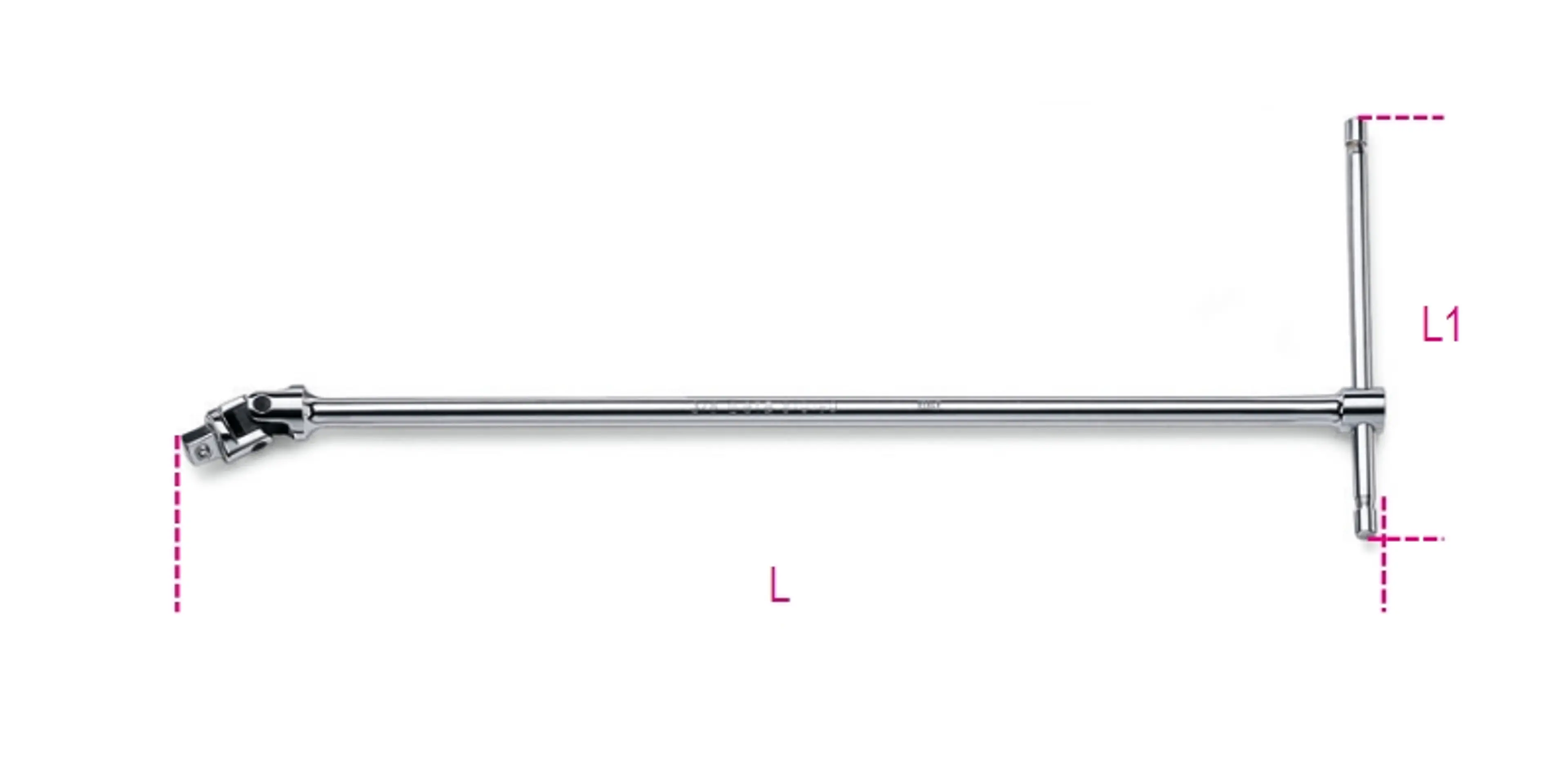 910/40-MANGO ARTICULADO MACHO 3/8" 