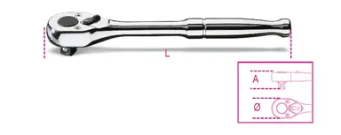 910M/55-CARRACA REVERS. CUADRADO 3/