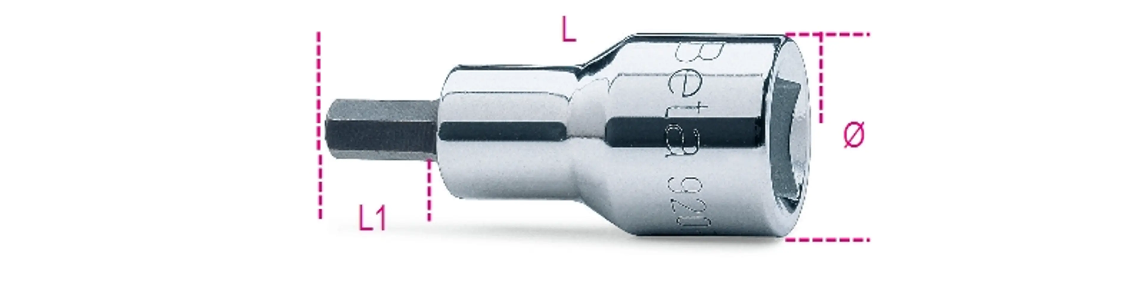 920PE-AS 1/2-VASOS MACHO HEXAGONALE