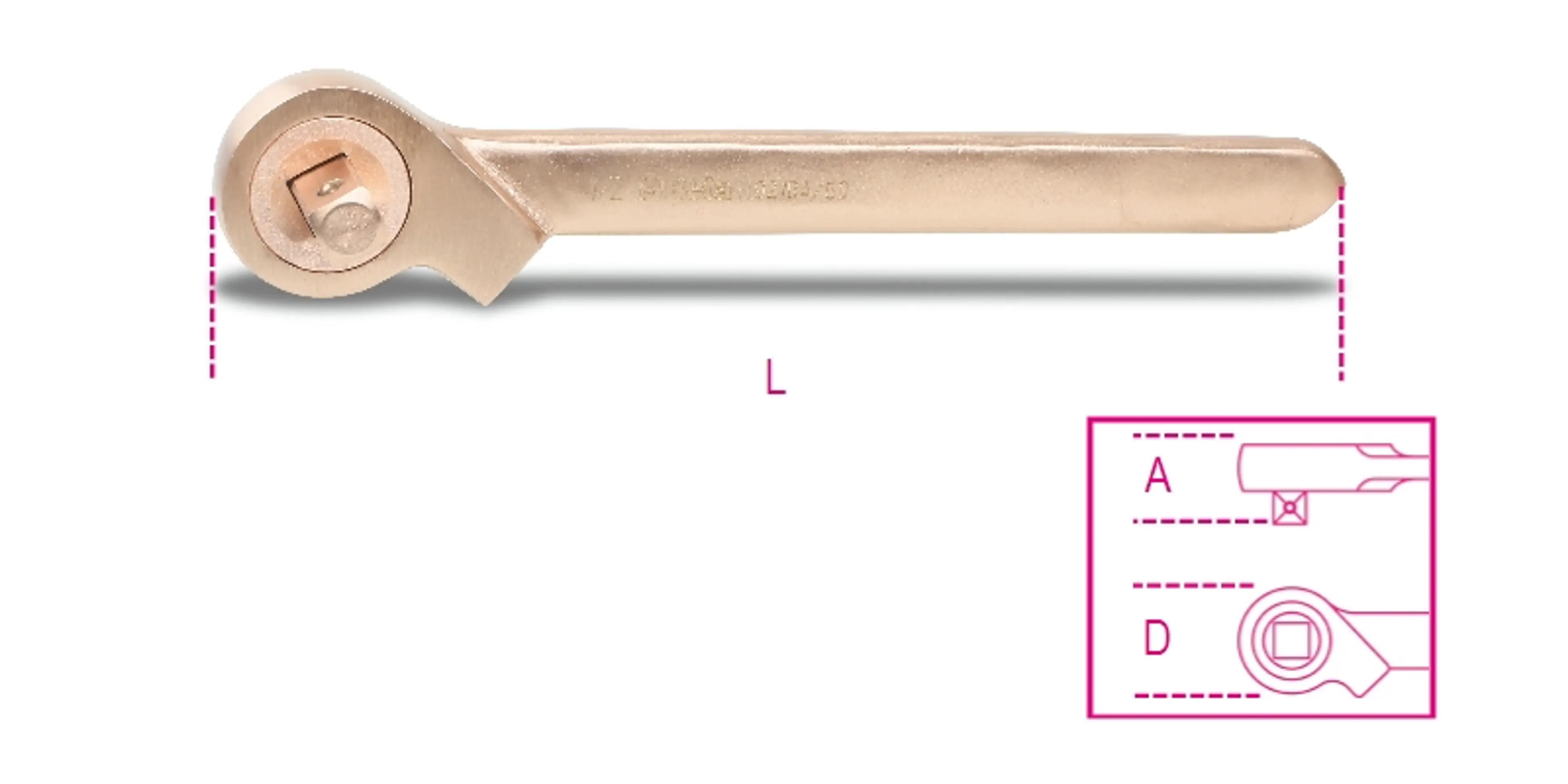 926BA/50-CARRACA SENCILLA ANTICHISP