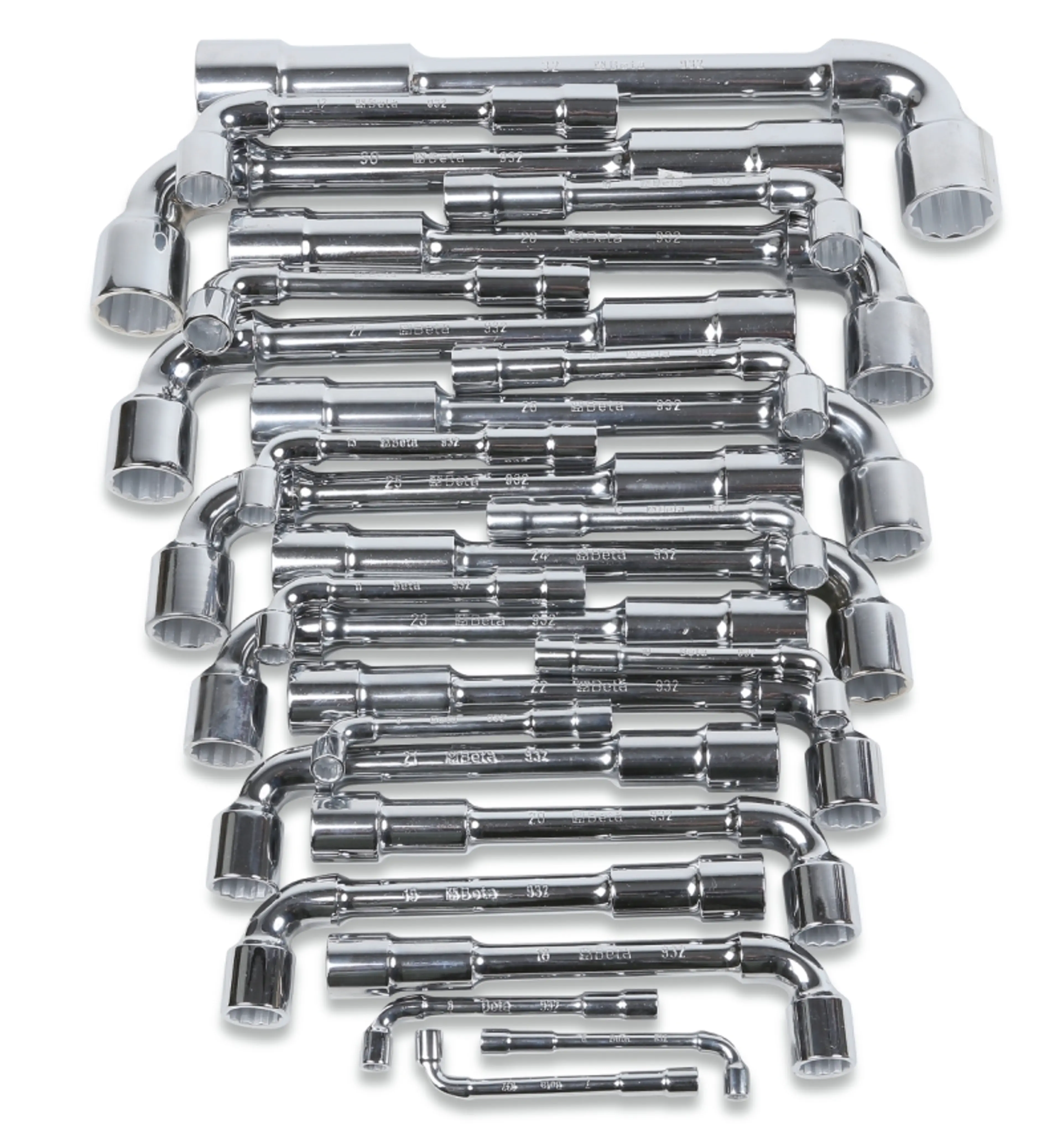 932/S25-CAJA 25 LLAVES DE PIPA DOBL