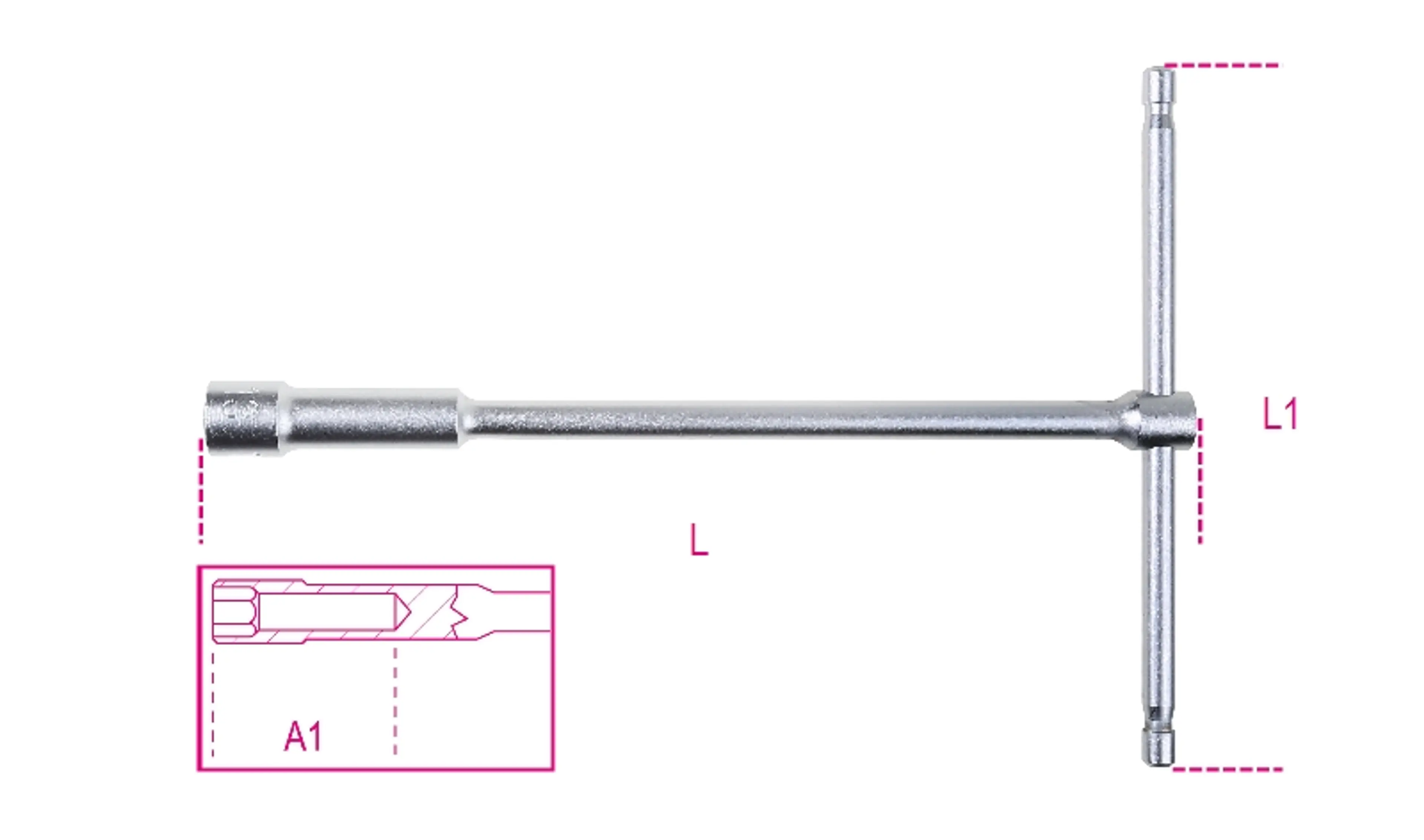 949 13-LLAVES EN T SENCILLAS, VASO 