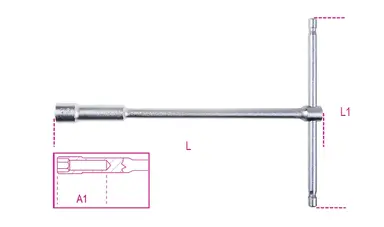 949 17-LLAVES EN T SENCILLAS, VASO 