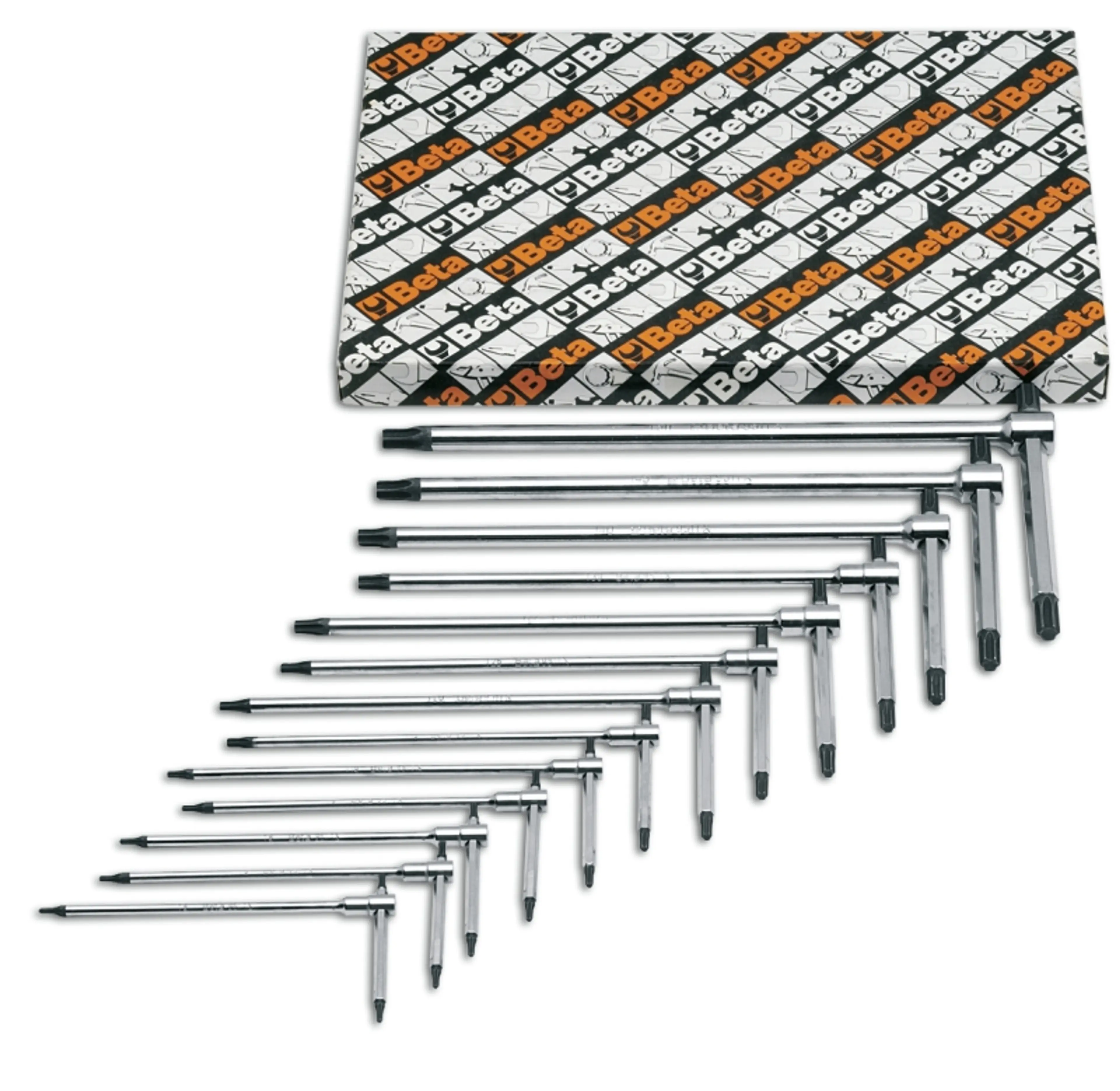 951TX/S13-JUEGO 13 LLAVES MACHO TOR