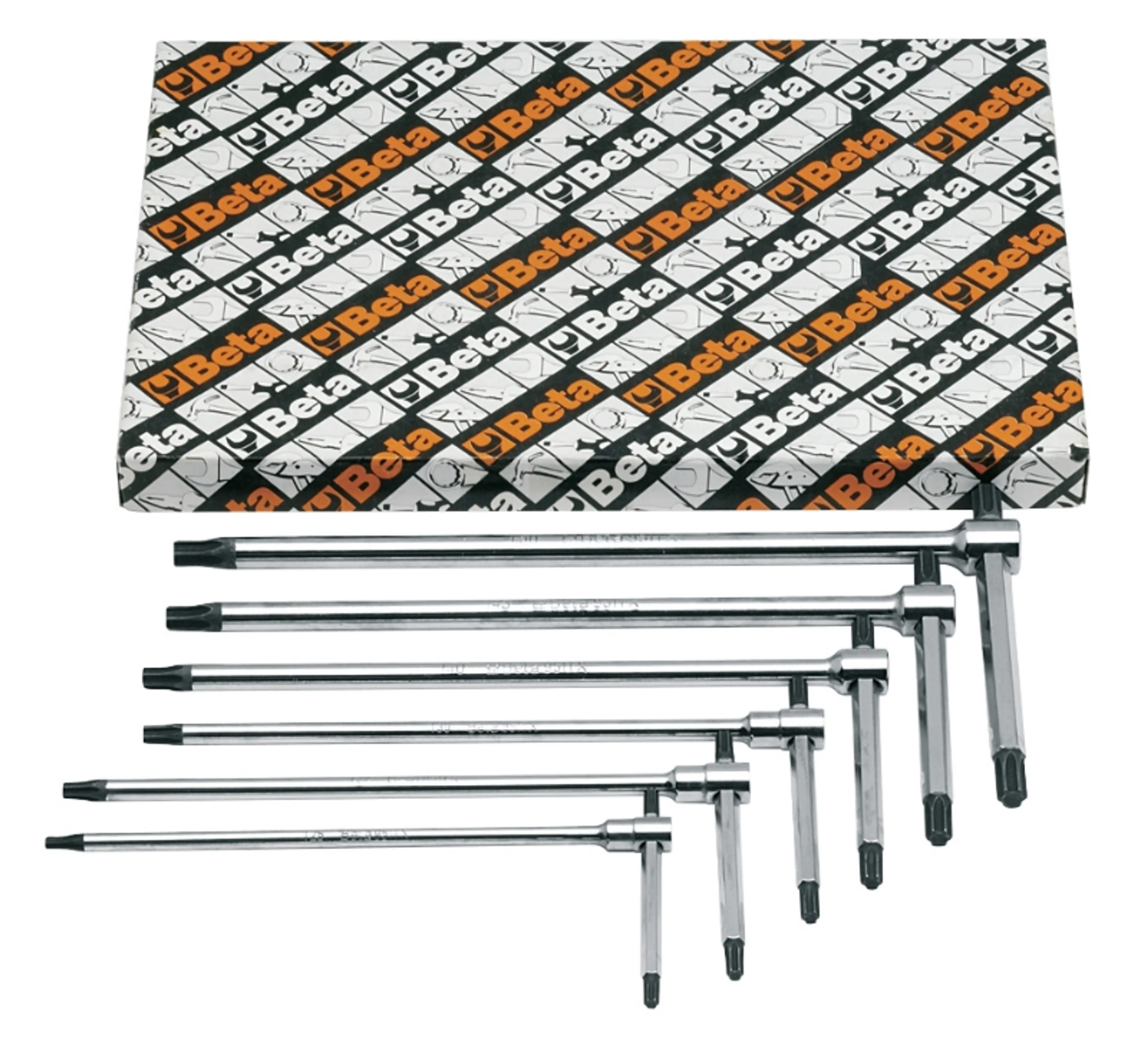 951TX/S6-JUEGO 6 LLAVES MACHO TORX®