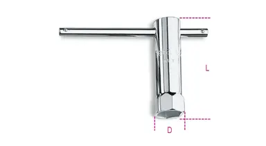 955 16-LLAVE TUBULAR PARA BUJ-